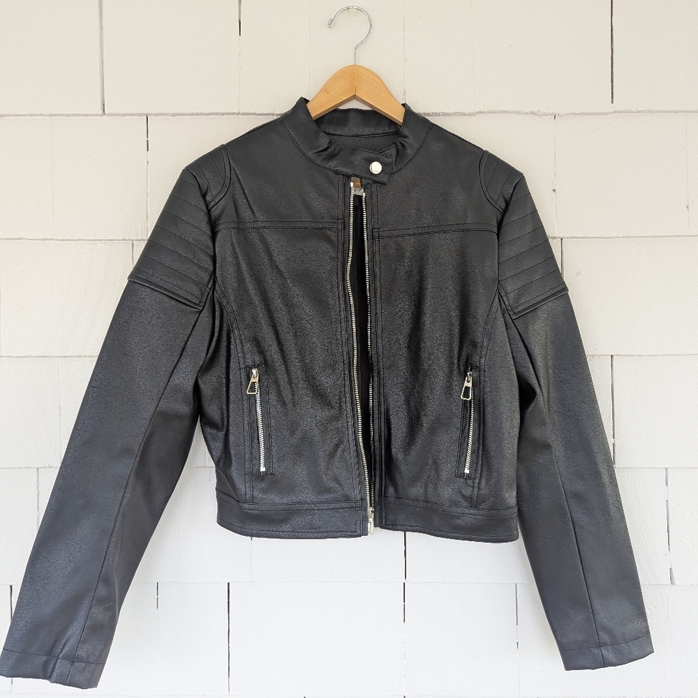 Tilly's Full Tilt Leather Jacket Size Medium